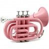 Trompeta  Pocket Taylor Collins TCPTR-13 PK Rosa en Sib