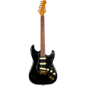 Guitarra Eléctrica Jet JS380-BKG Black, Gold Hardware