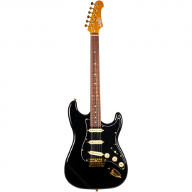Guitarra Eléctrica Jet JS380-BKG Black, Gold Hardware