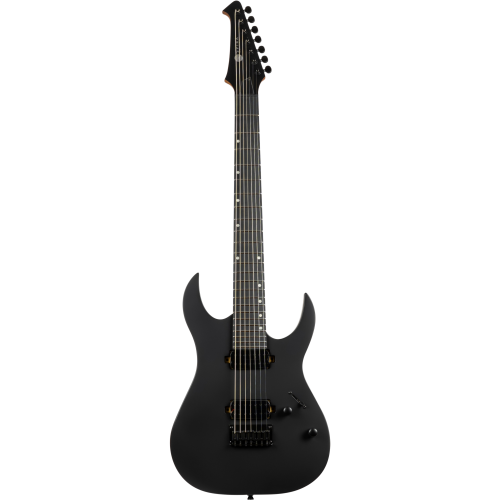 Guitarra Eléctrica Spira 7 Cuerdas S407-MBK Satin Black