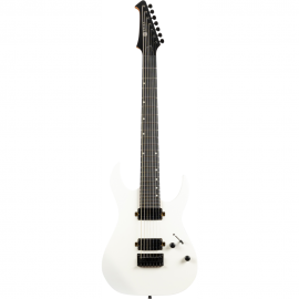 Guitarra Eléctrica Spira 7 Cuerdas S407-MWH Satin White