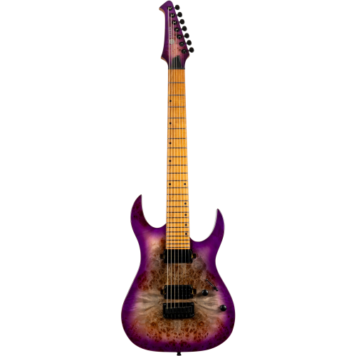 Guitarra Eléctrica Spira 7 Cuerdas S457-TPP Transparent Purple