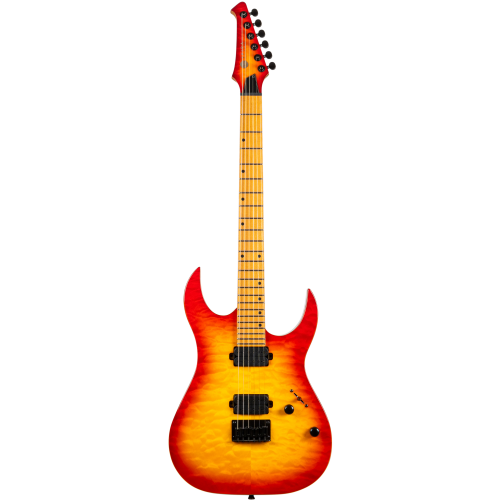 Guitarra Eléctrica Spira S500-QFB Fireburst