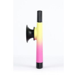 Kazoo Ripple Phono Kazoo plástico amarillo/rosa