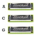 Propack 3 Armónicas Hohner New Rocket Amp A-C-G M2015PP