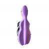 Estuche violín Rapsody Rocket forma 4/4 con bolsa para partirturas 4/4 Lilac Lila