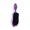 Estuche violín Rapsody Rocket forma 4/4 con bolsa para partirturas 4/4 Lilac Lila