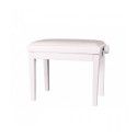 Banqueta Graduable Hidrau X24 Blanca Mate