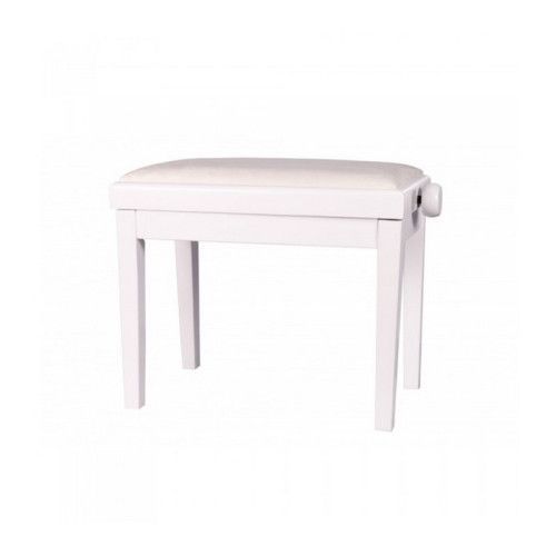 Banqueta Graduable Hidrau X24 Blanca Mate