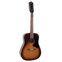 Guitarra Acústica Recording King RDS-9-12-FE5-TS Electrificada 12 cdas