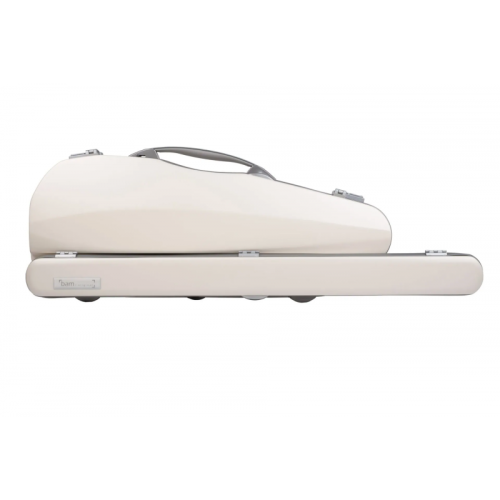 Estuche violín Bam Iconic Cabina Hightech ICONIC2003XL White Blanco