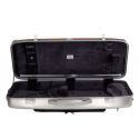 Estuche viola Bam L'Étoile Hightech rectangular con bolsa ET5301XLGR Cognac