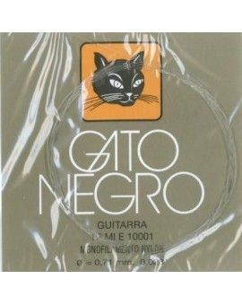 Cuerda Guitarra Gato Negro 1ª Mi