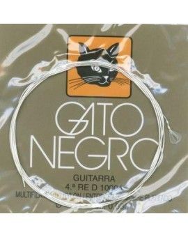 Cuerda Guitarra Gato Negro 4a RE
