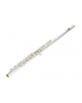 Flauta Yamaha YFL 272SL Desalineada Mec. Mi Labial Plata