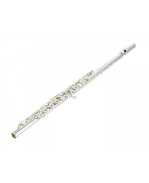 Flauta Yamaha YFL 272SL Desalineada Mec. Mi Labial Plata