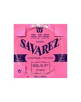 Cuerda Guitarra Savarez 523-R 3ª "SOL"