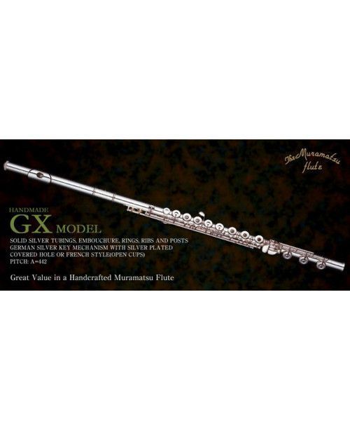 Flauta Muramatsu GX RC E III  Cuerpo Plata