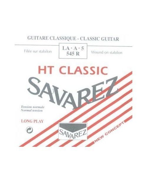 Cuerda Guitarra Savarez Aliance Roja NT 545R 5ª "LA"