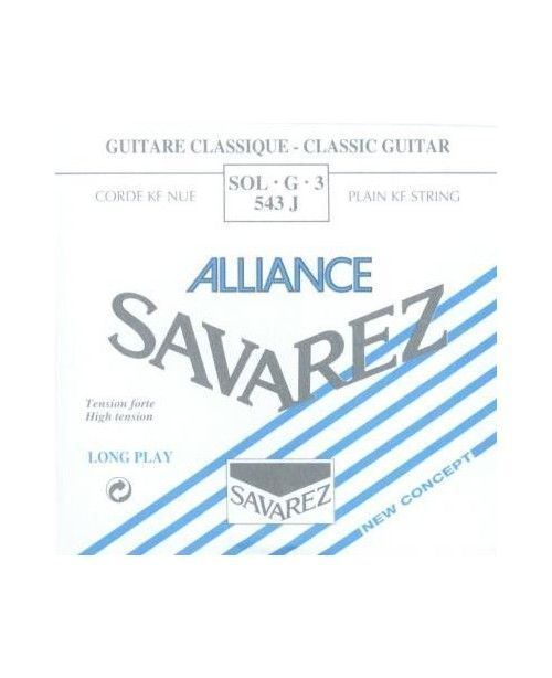 Cuerda Guitarra Savarez Aliance Azul HT 543J 3ª "SOL"