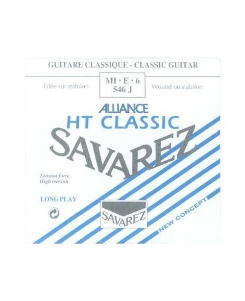 Cuerda Guitarra Savarez Aliance Azul HT 546J 6ª "MI"