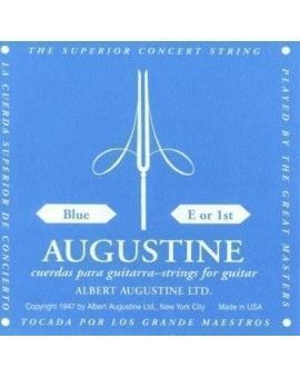Cuerda Guitarra Agustine Azul 1ª "MI"