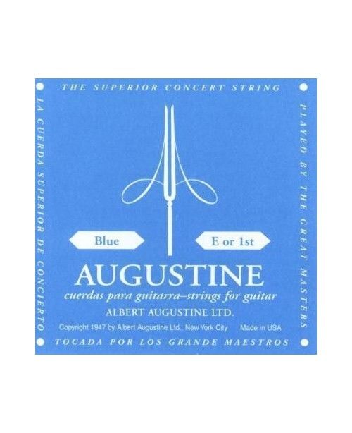 Cuerda Guitarra Agustine Azul 1ª "MI"