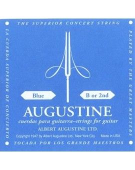 Corda Guitarra Agustine Blava 2ª "SI"