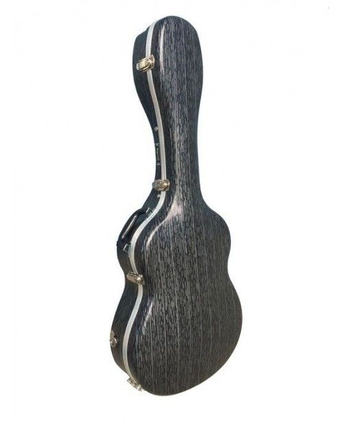 Estoig Guitarra ABS Rapsody Armonia Negre Ratlles