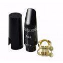 Boquilla Saxo Alto Otto Link Ebonita Completa 7*