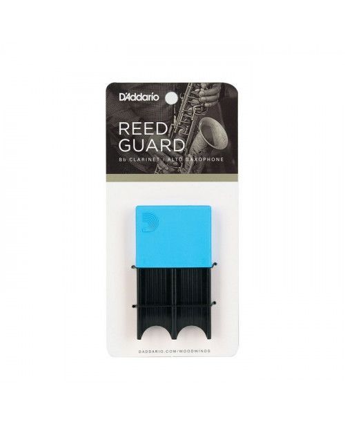 Portacañas Clarinete/Saxo Alto  Reed Guard D'Addario Azul