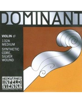 Cuerda Violín Thomastik Dominant RE Plata 132A