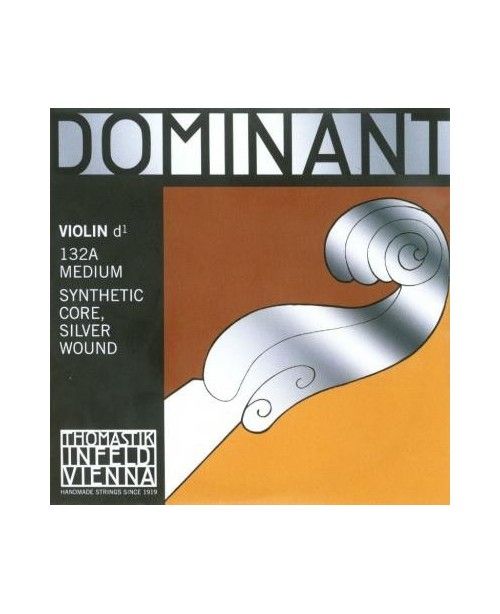 Cuerda Violín Thomastik Dominant RE Plata 132A