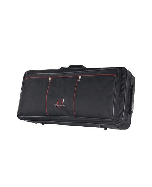 Estuche Saxo Alto Ortolá HB112 negro/rojo