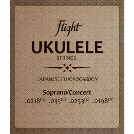 Juego Cuerdas Ukelele Soprano/Concert Fl