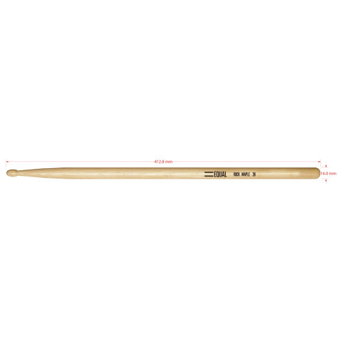 Par de Baquetas Equal 2B de arce serie Rock Maple