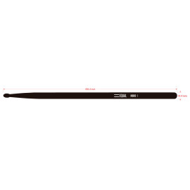 Par de Baquetas Equal H1 Fibra de Carbon