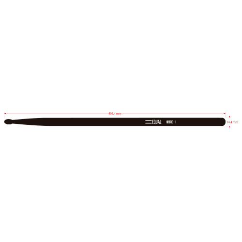 Par de Baquetas Equal H1 Fibra de Carbon