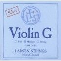 Cuerda Violín Larsen SOL Plata