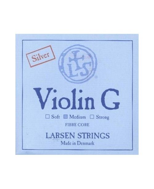 Cuerda Violín Larsen SOL Plata