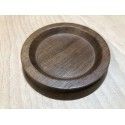 Base Ruedas Piano Madera Nogal ó Negra 90mm (unidad)