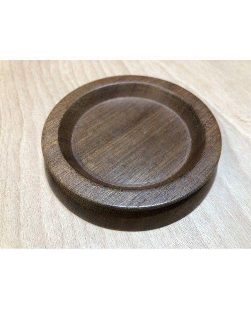 Base Ruedas Piano Madera Nogal ó Negra 90mm (unidad)