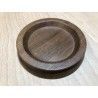 Base Ruedas Piano Madera Nogal ó Negra 90mm (unidad)