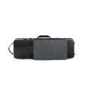 Estuche viola Artist Dynamic policarbonato rectangular con bolsa partituras Black Negro