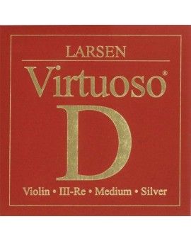 Cuerda Violín Larsen Virtuoso Re Medium