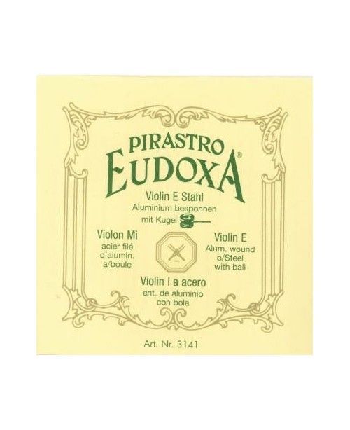 Cuerda Violín Pirastro Eudoxa MI Bola 3141