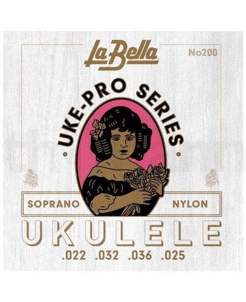 Juego Cuerdas Ukelele Soprano La Bella