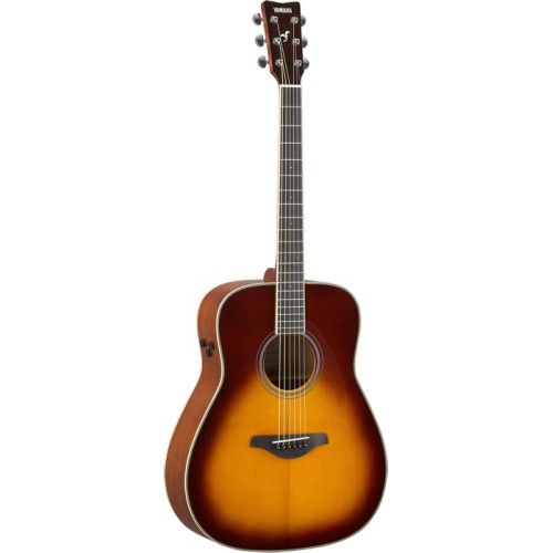 Guitarra Folk Yamaha TA Brown Sunburst