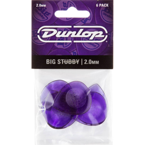 Player´s Pack 6 Púas Dunlop 475P-200 Big