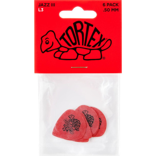 Player´s Pack 6 Púas Dunlop 472PL3 Torte